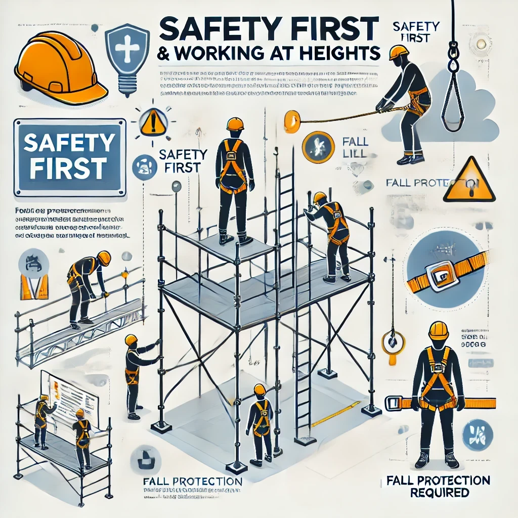 Fall Protection and Working at Heights Procedure in MS Word