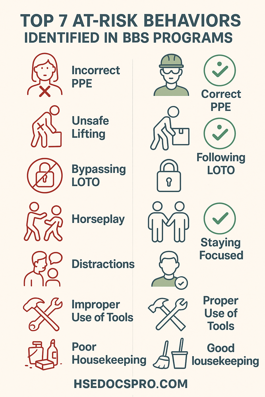 Behavior Based Safety Checklist Template | Download