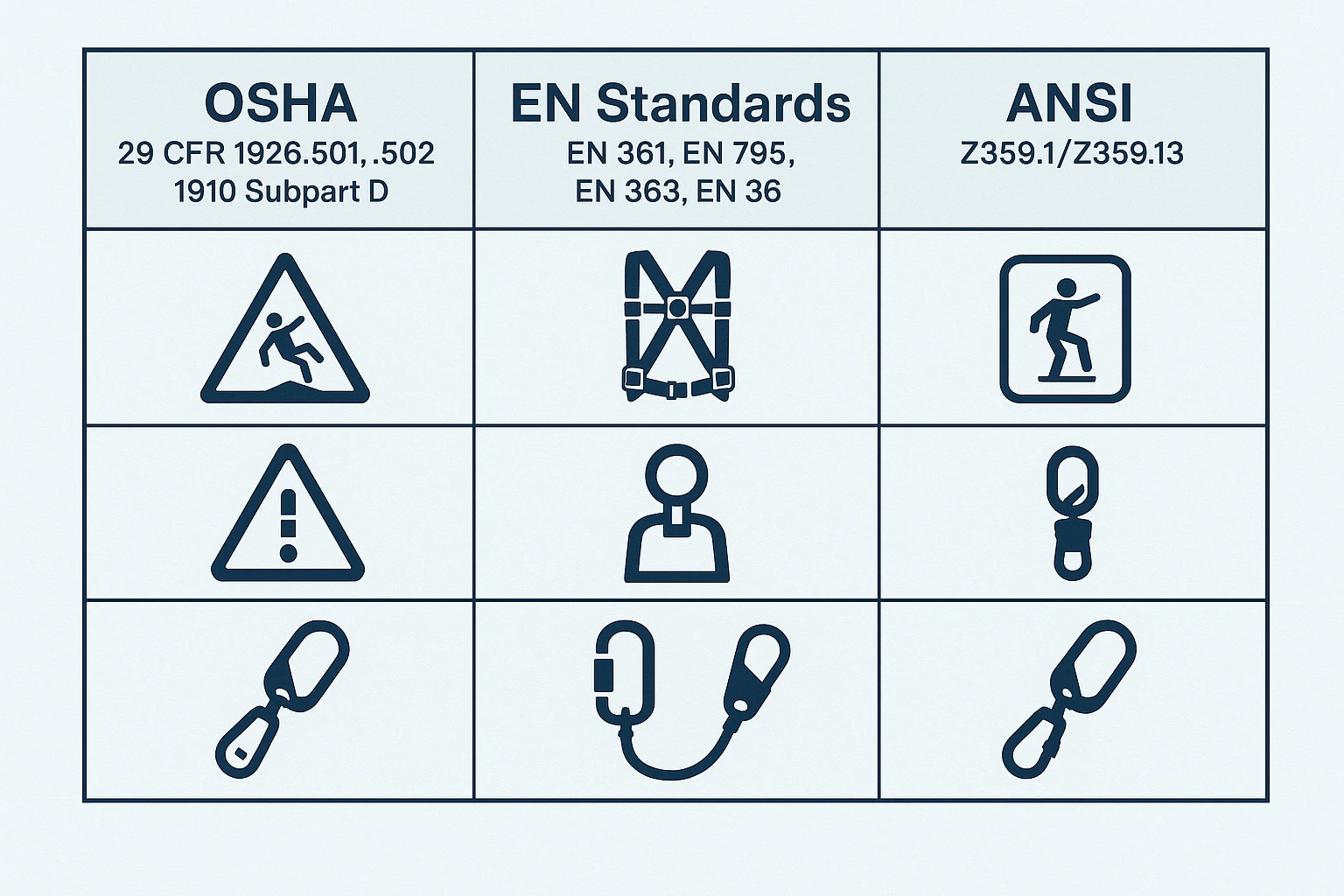 Fall Arrest System: Real Incidents, OSHA & EN Standards
