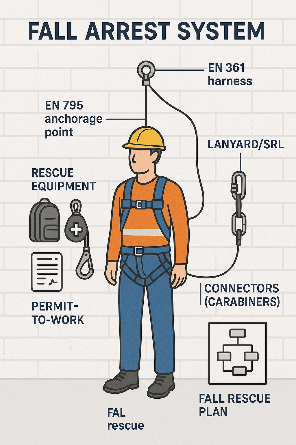 Peri System Fall Protection Fall Arrest System: Real Incidents, OSHA & EN Standards