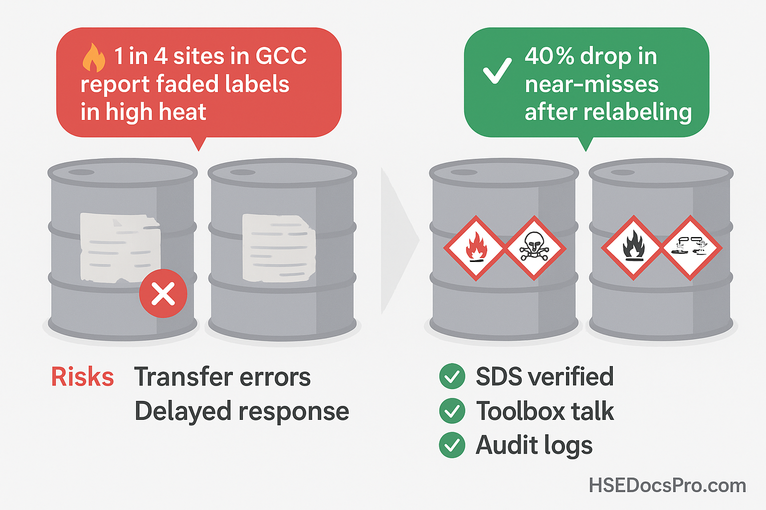 Container Missing Labels Hazmat Labels Save Lives – Compliance Matters
